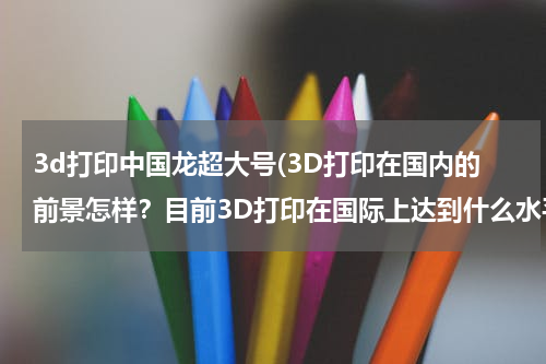 3d打印中国龙超大号(3D打印在国内的前景怎样？目前3D打印在国际上达到什么水平)