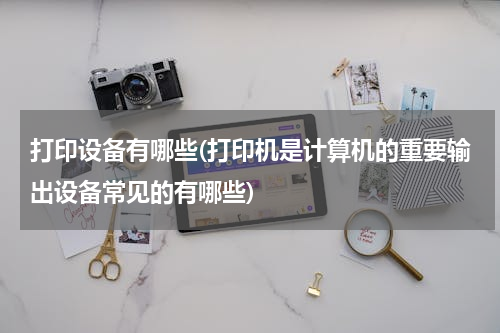 打印设备有哪些(打印机是计算机的重要输出设备常见的有哪些)