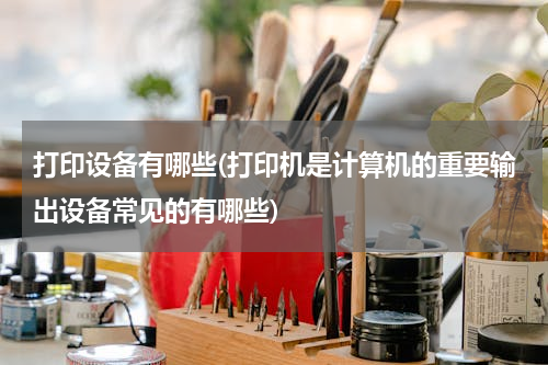打印设备有哪些(打印机是计算机的重要输出设备常见的有哪些)