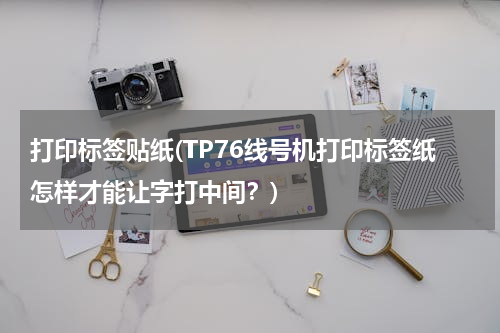打印标签贴纸(TP76线号机打印标签纸怎样才能让字打中间？)