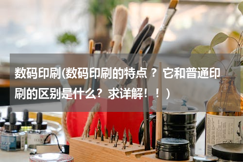 数码印刷(数码印刷的特点 ？它和普通印刷的区别是什么？求详解！！)