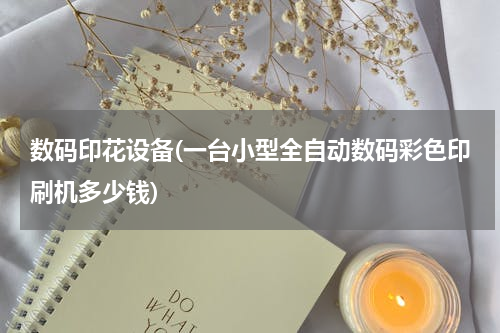 数码印花设备(一台小型全自动数码彩色印刷机多少钱)