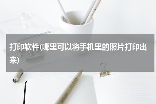 打印软件(哪里可以将手机里的照片打印出来)