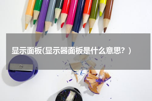 显示面板(显示器面板是什么意思？)