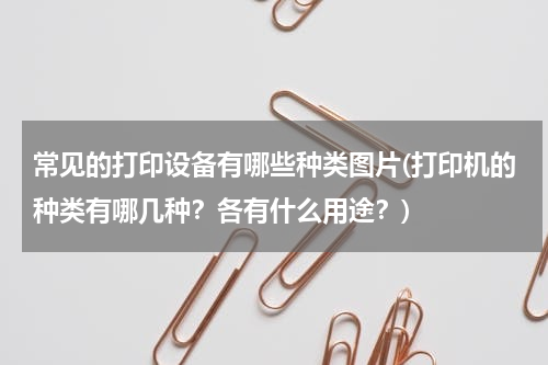 常见的打印设备有哪些种类图片(打印机的种类有哪几种？各有什么用途？)
