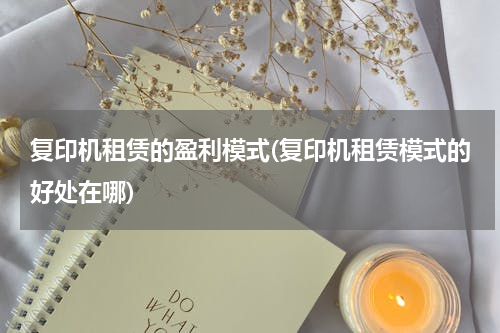 复印机租赁的盈利模式(复印机租赁模式的好处在哪)